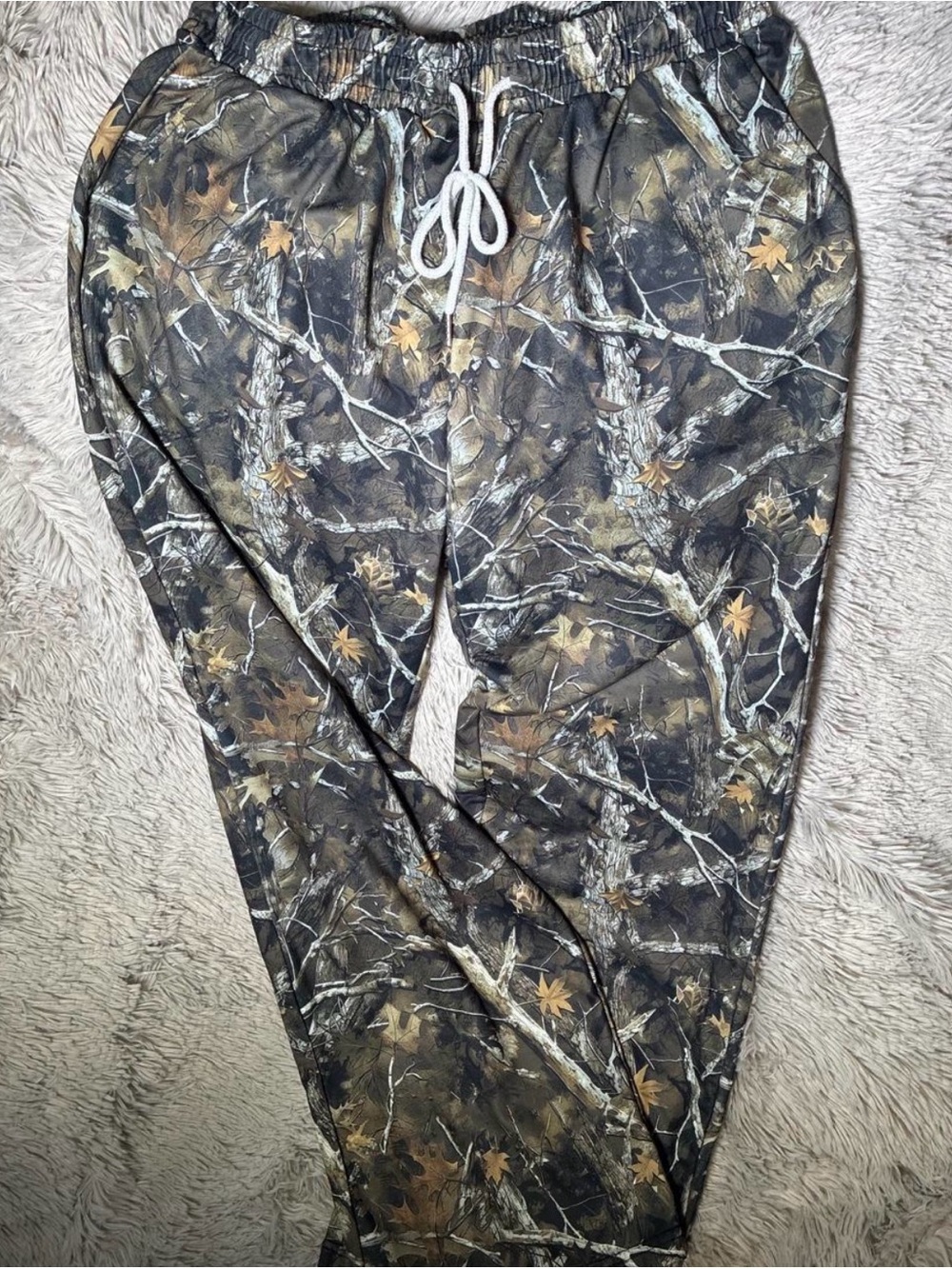 Women’s Camo Jogger Pants - Brown/Green
